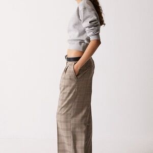 H&M pants wide leg size 2